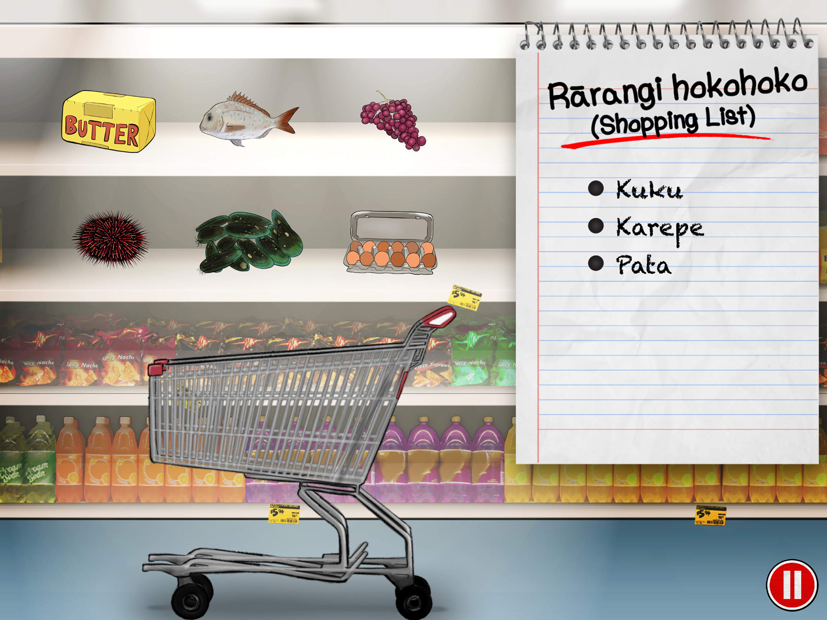 Kia Haere Tāua ki te Hokohoko / Let's Go Shopping!