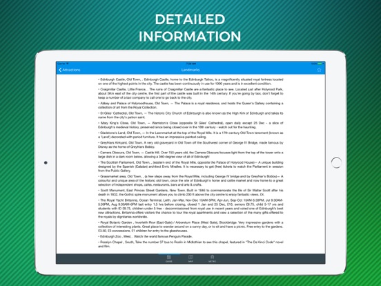 Edinburgh Travel Guide with Offline Street Map screenshot 4