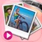 Start editing your photos like a pro using this awesome Picture SlideShow with Music app and the best Video Clip Maker on the store