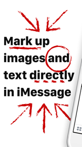 Marker Sticker Pack - Mark Up Images and Text screenshot