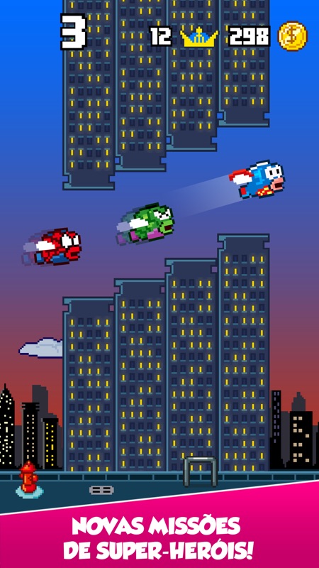 Splashy Fish - Adventure of Flappy Tiny Bird Fish screenshot 1