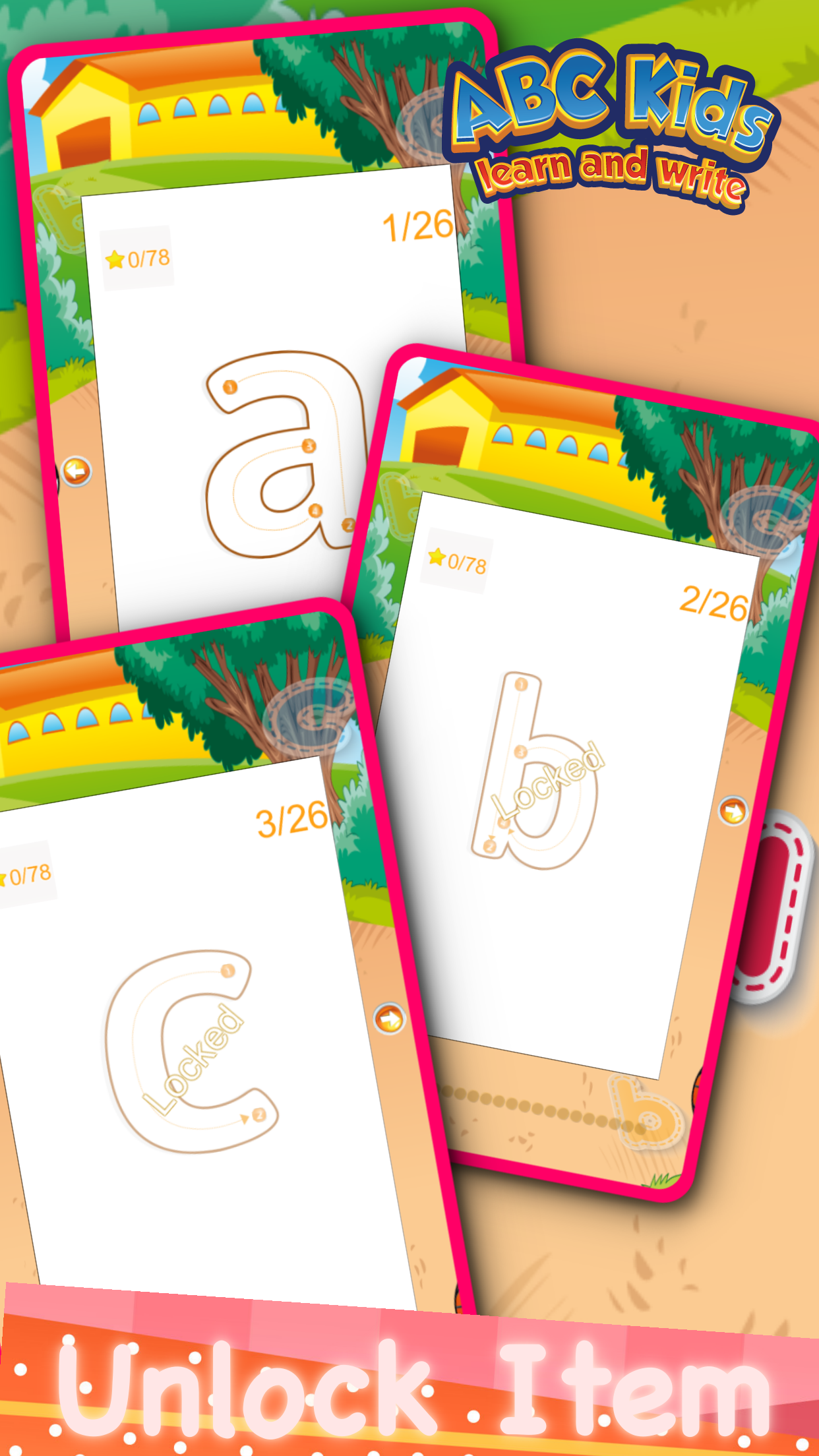 abc Kids Learning and Writer Free 2 screenshot 3