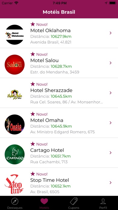 Motéis Brasil screenshot 2