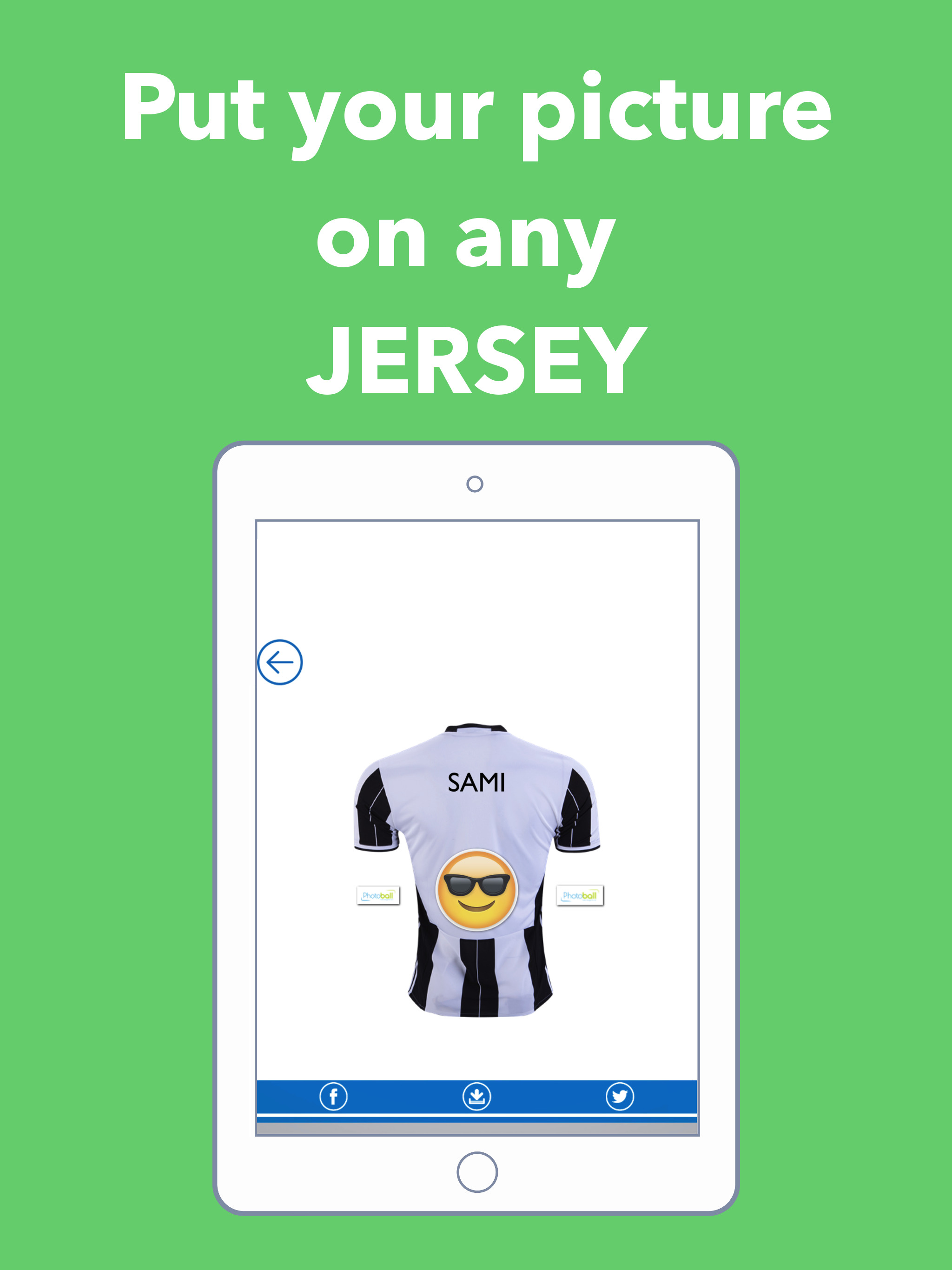 Photo Ball jersey