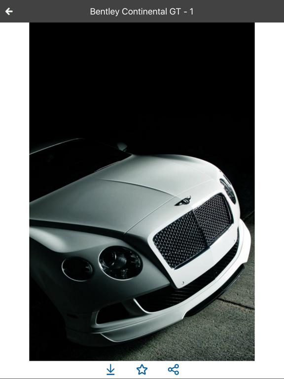HD Car Wallpapers - Bentley Continental GT Edition iPad screenshot