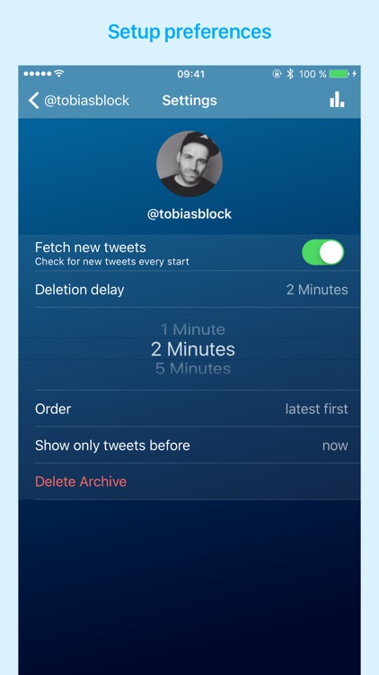 Keep Or Delete - clean up your old tweets screenshot-3