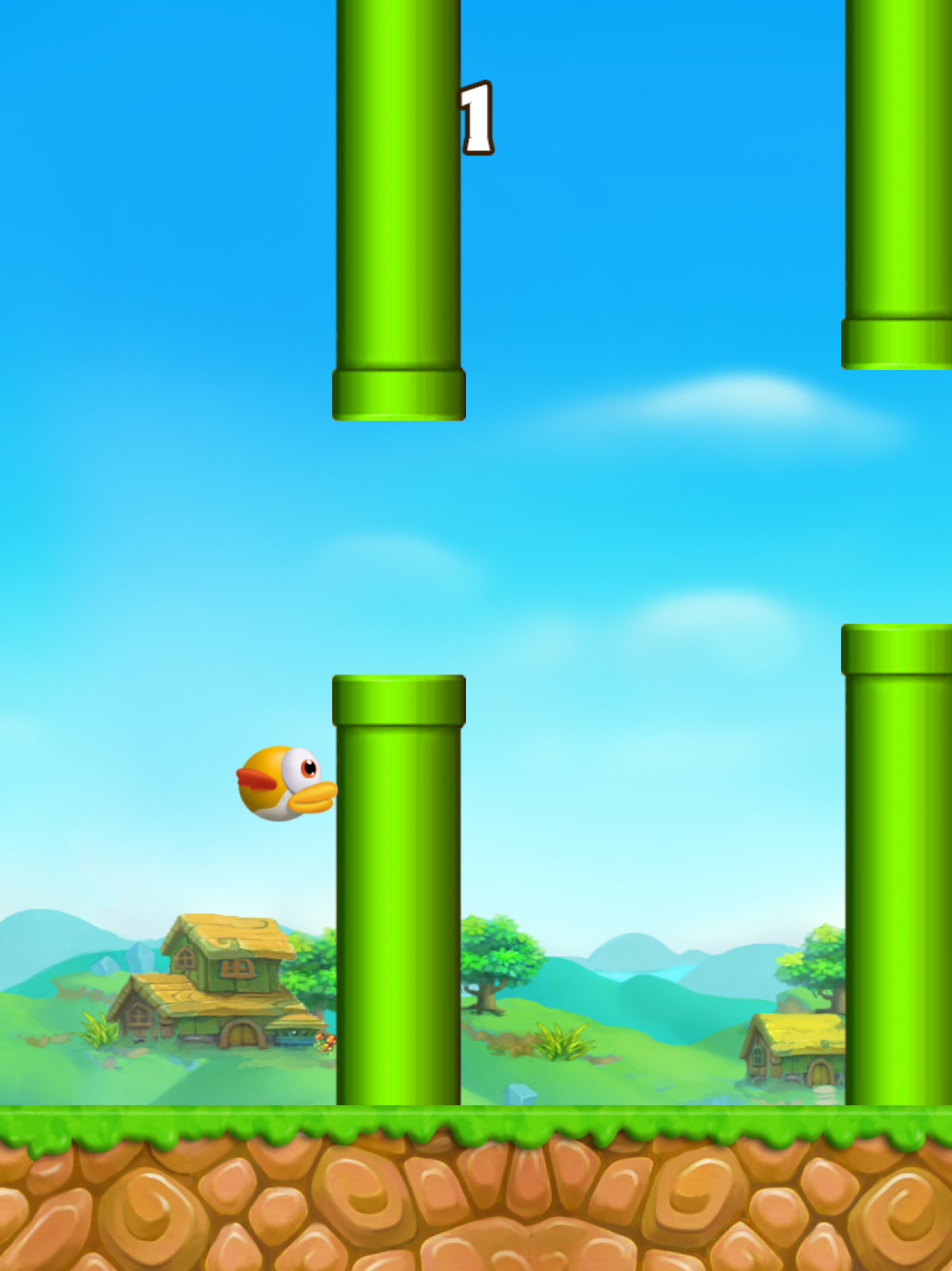 Super Flappy Adventure : Flying Bird Game