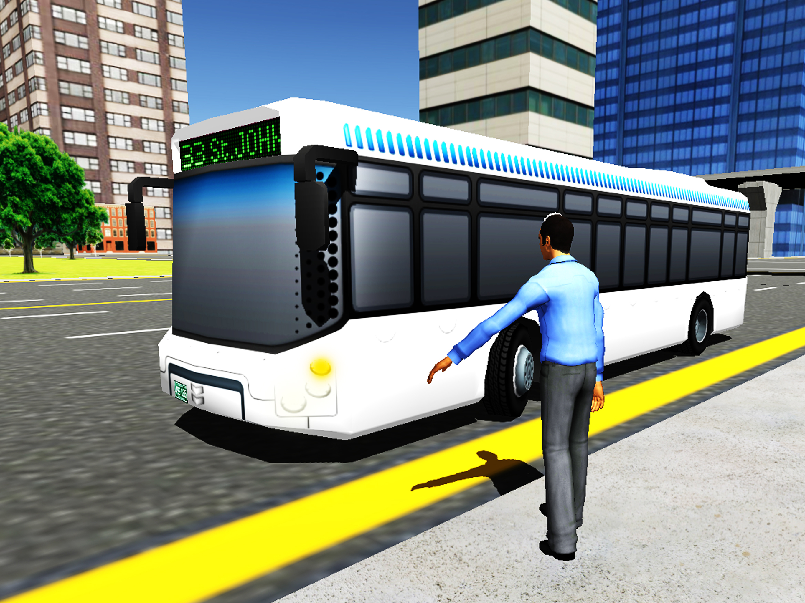 Real City Metro Bus Driver -Parking Simulator 2017