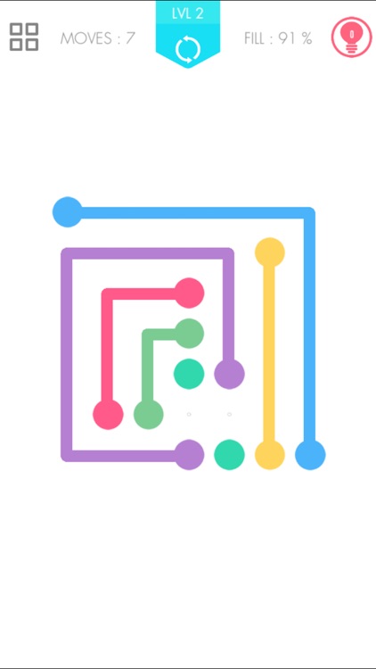 Memory Game Color Puzzle - Connect Lines Dots screenshot-3