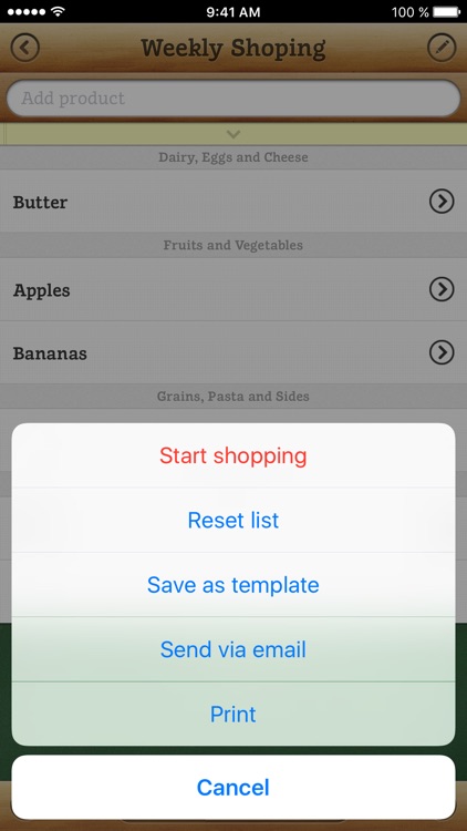 Grocery list PX screenshot-4