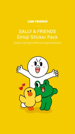Game screenshot SALLY & FRIENDS Emoji Stickers - LINE FRIENDS mod apk