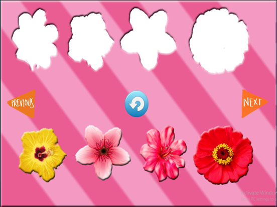 Screenshot #4 pour Amusant apprentissage fleur formes tri jeu pour le