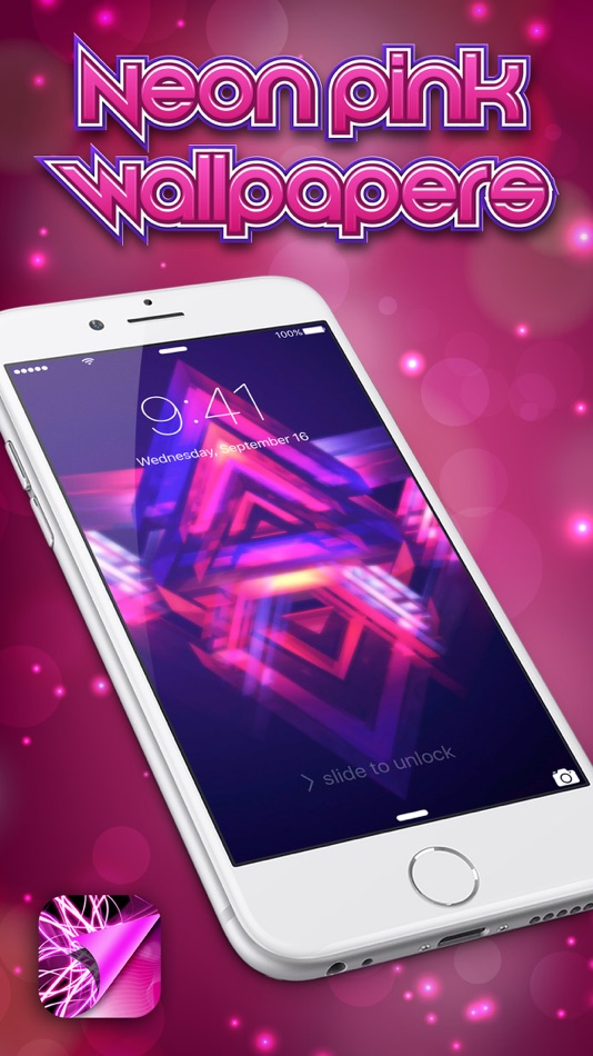 Neon Pink Wallpapers - 1.0 - (iOS)