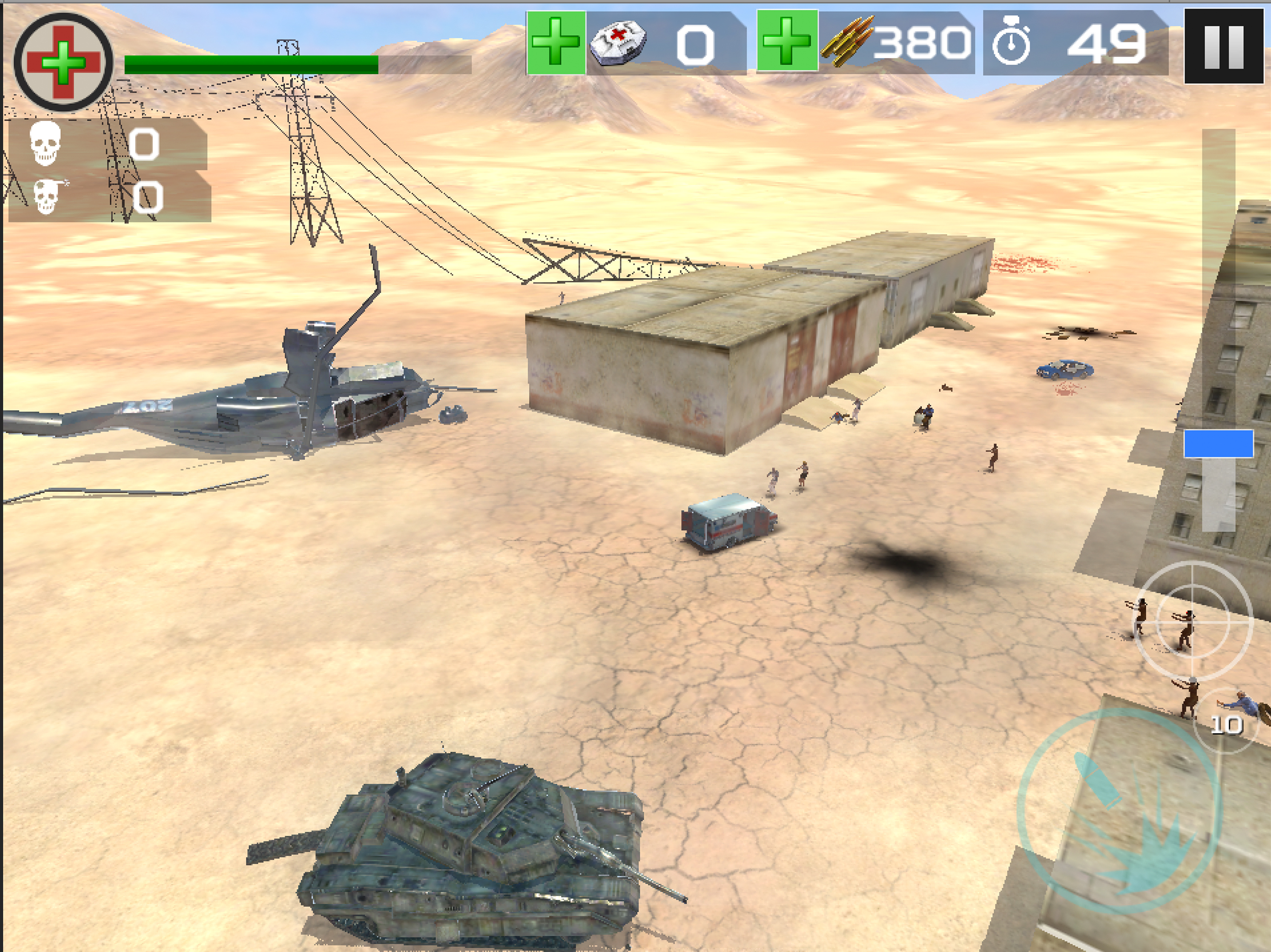 Zombie Hunter Attack On Desert Town Final Defence screenshot 8