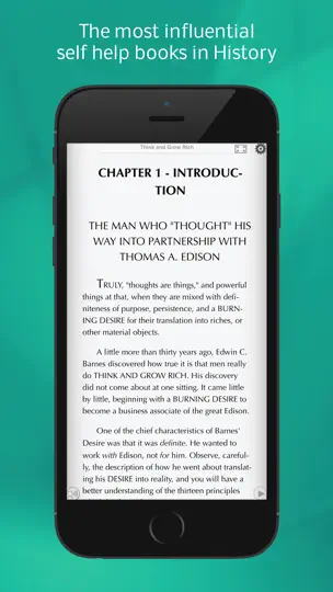 Captura de pantalla de Self Help Classics . en iPhone 1