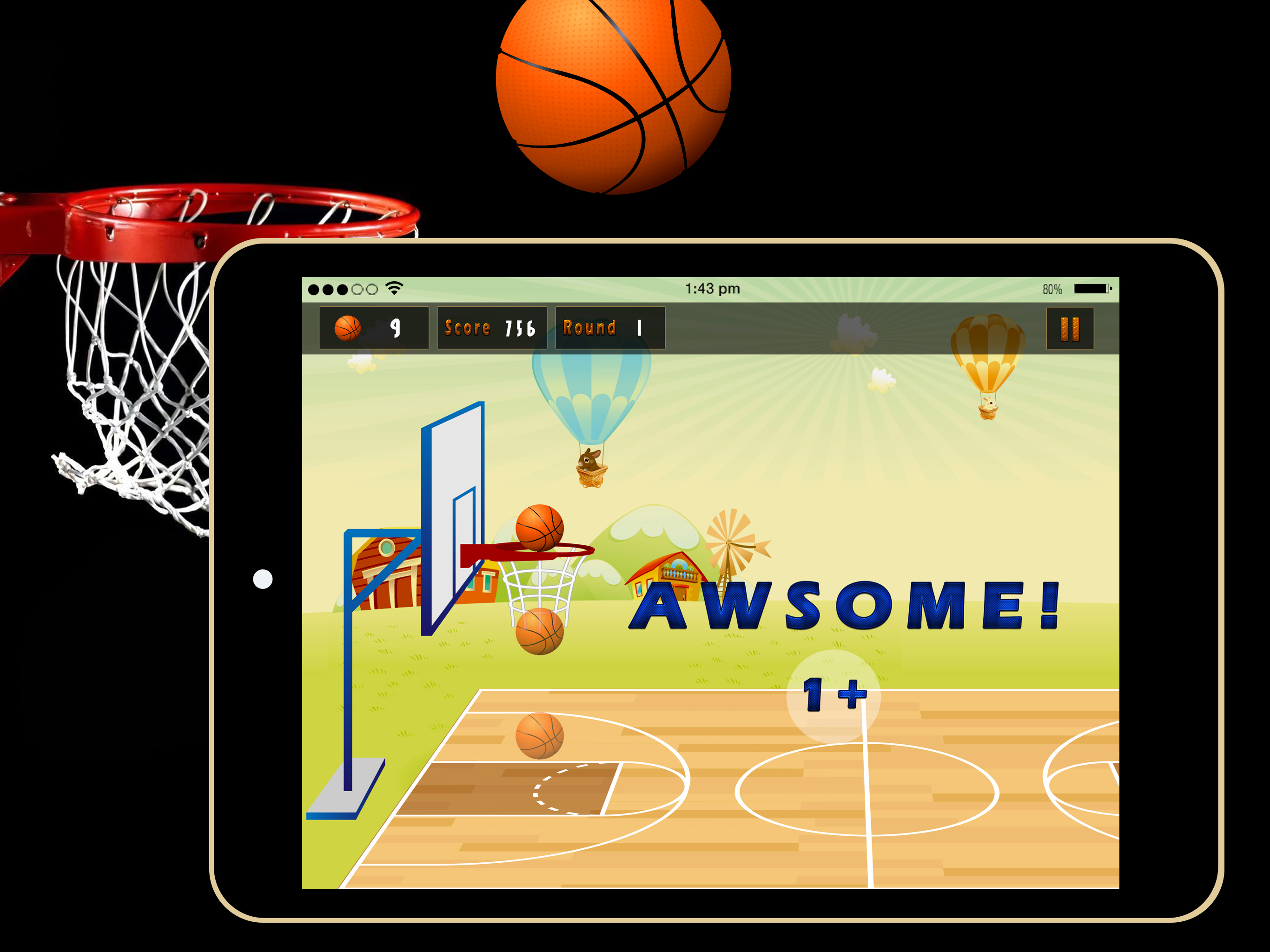 Basketball- Real Basketball screenshot 8