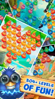 bubble birds 4: match 3 puzzle shooter game iphone screenshot 3