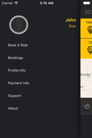 TaxiTapp Passenger screenshot 2