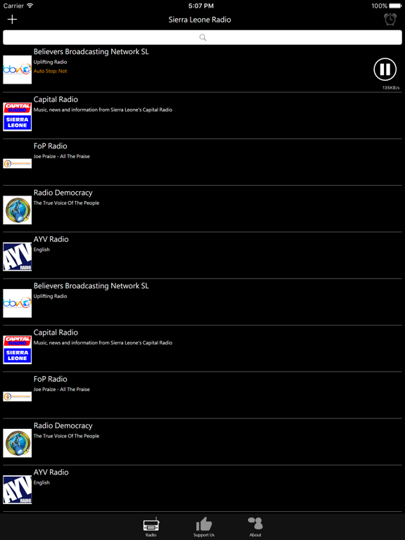 Screenshot #5 pour Sierra Leone Radio