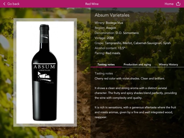 Vinipad Wine List & Food Menu(圖1)-速報App