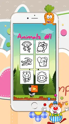 Game screenshot Easy Animals : Как нарисовать и цвет apk