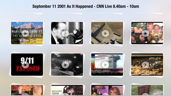 Screenshot #1 pour NEWS Channels Documentaries