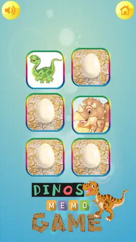 Game screenshot Amazing Dinosaur Memory Matching Game Kid Toddlers hack