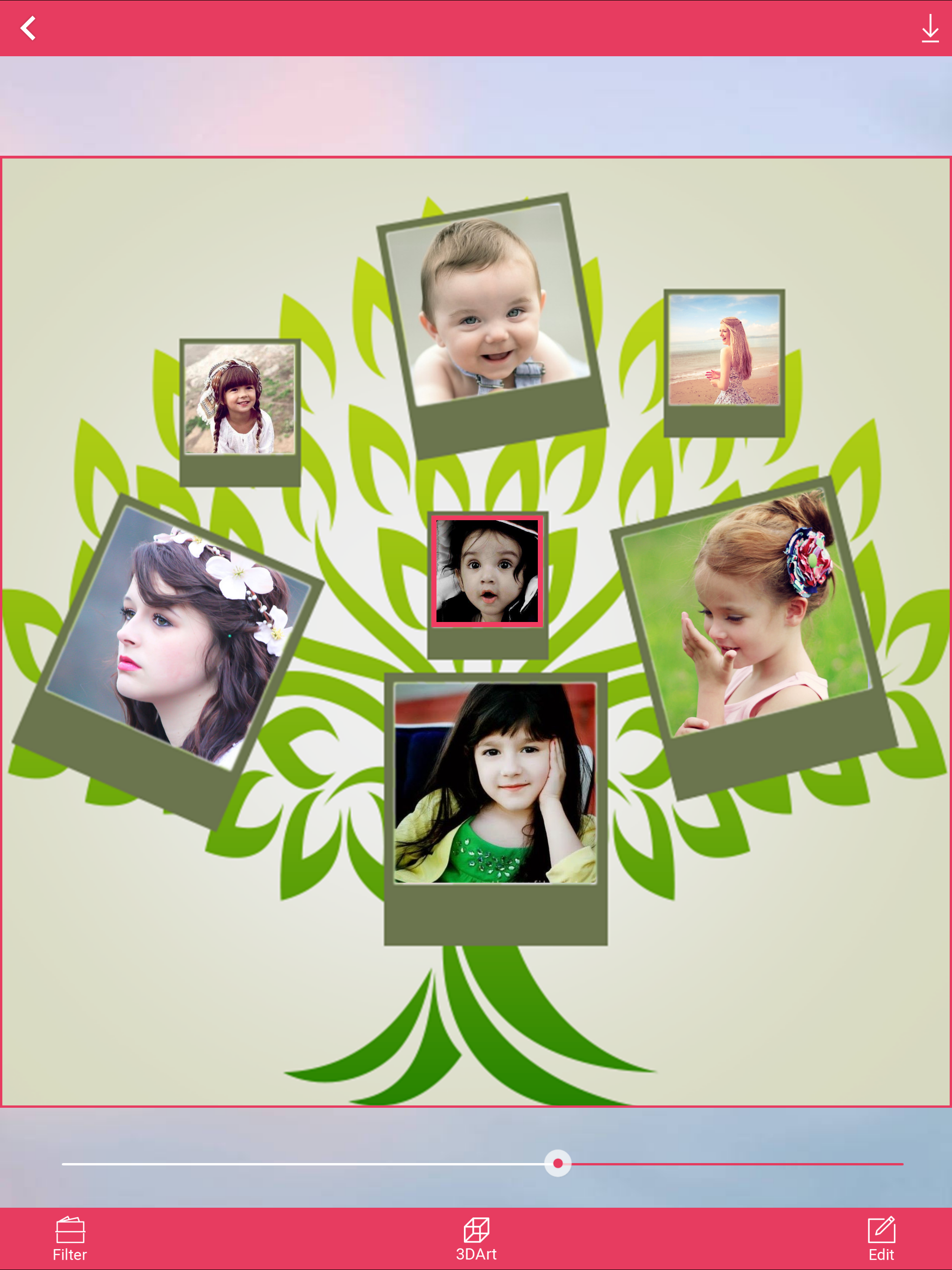 Tree Collage Photo Maker