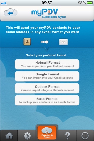 iContacts Sync Backup and Manage your Contacts PRO screenshot 3