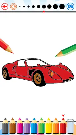 Game screenshot Super Car Coloring Book - Vehicle drawing for kids mod apk