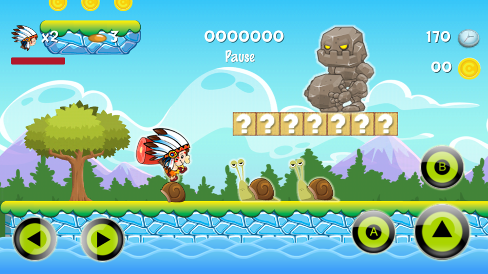 #3. Super Neanderthal : The Heroes Of Run World Game (iOS) 由: Thanh Tran Duy