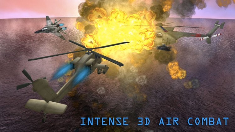 Apache Helicopter Combat