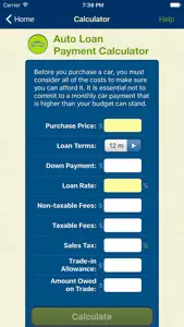 Financial Literacy Calculators screenshot #2 for iPhone