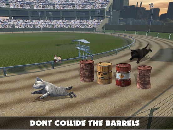 Screenshot #6 pour Jeu gratuit de course de chat