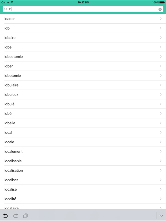 Screenshot #4 pour Từ Điển Pháp Việt (French Vietnamese Dictionary)