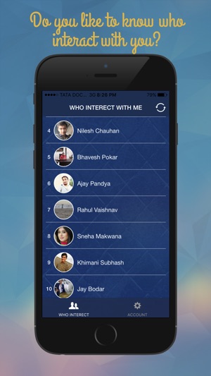 Who Interact With Me for Facebook(圖1)-速報App