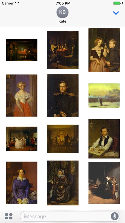 Pavel Fedotov Artworks Stickers