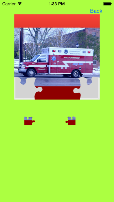 Screenshot #1 pour Ambulance Jigsaw Puzzles