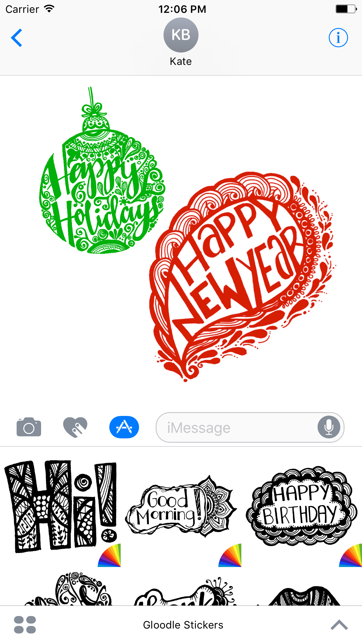 Gloodle Stickers screenshot 3