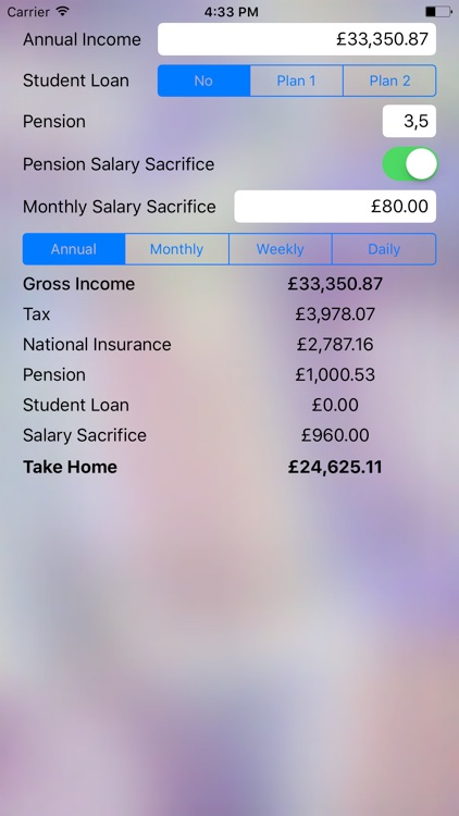 Quick Salary Calculator 2017 18