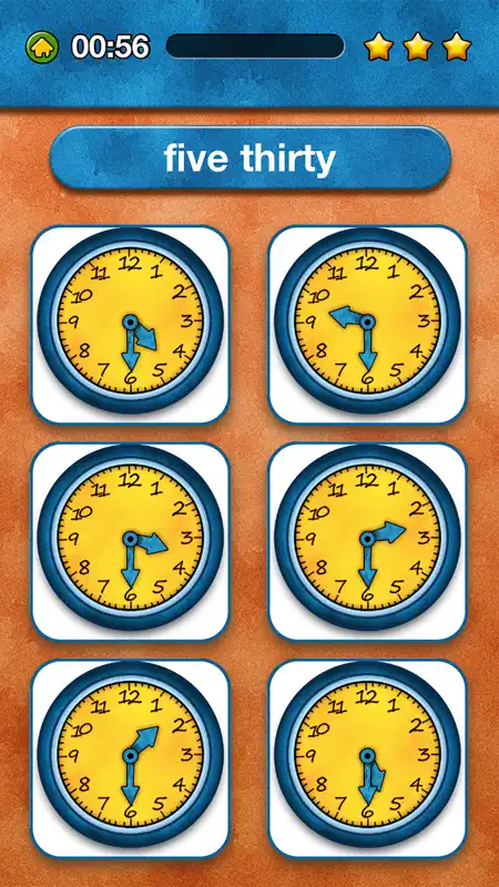 Telling Time Quiz: Fun Game Learn How to Tell Time screenshot 3 of 5