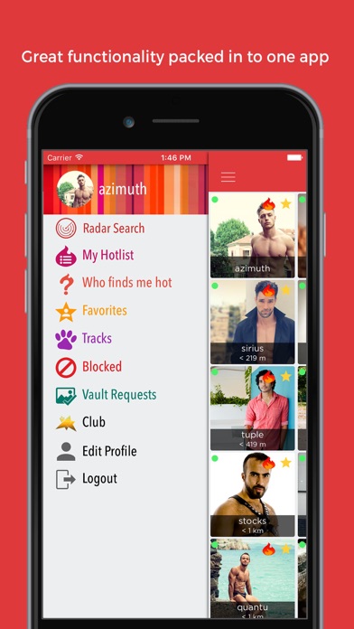 Screenshot #2 pour Hotmale - Gay Social Dating