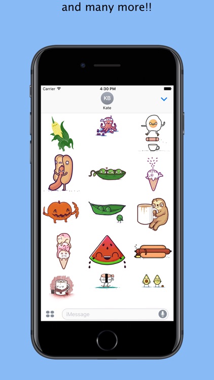 Happy Things - Redbubble sticker pack