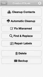contactclean - address book cleanup & repair iphone screenshot 2