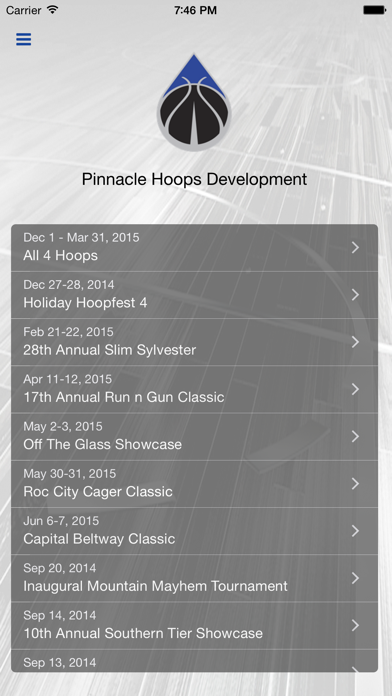 Screenshot #1 pour Pinnacle Hoops Development