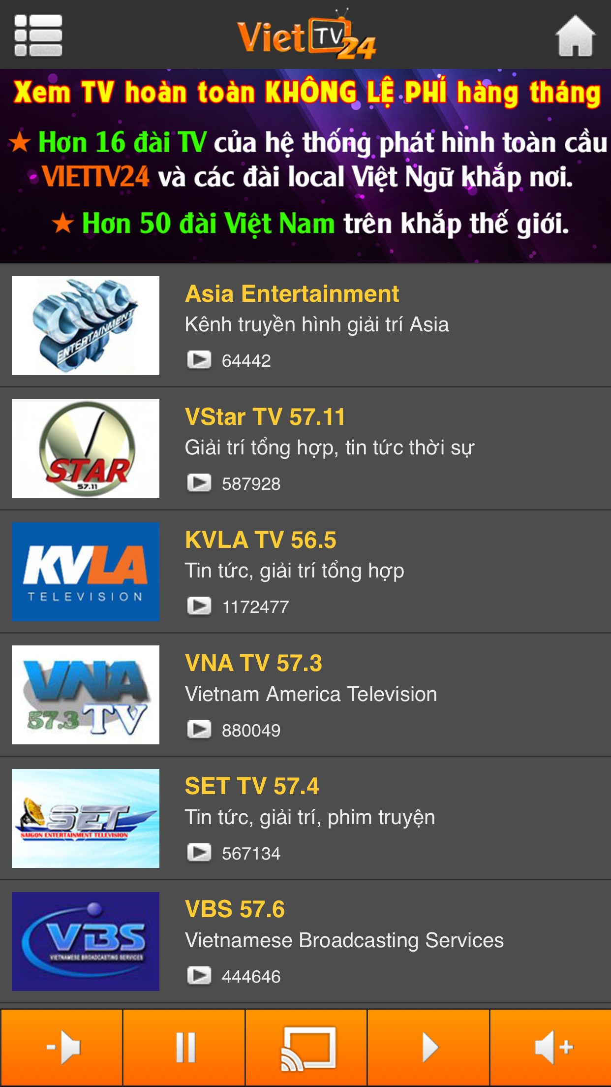 Viet TV24 screenshot 3