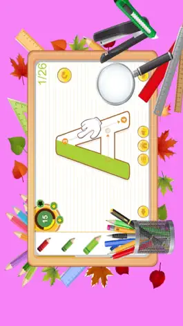 Game screenshot ABC трассировка буквы рукописного ввода для дошкол hack