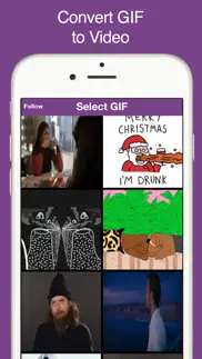 gifpost : gifs share, edit & post for instagram iphone screenshot 2