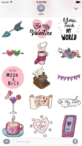 Game screenshot Love Story - Fc Sticker apk