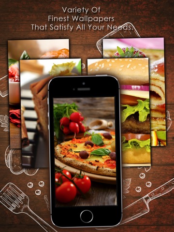 Food Wallpapers - Personalised Your Phone Screenのおすすめ画像3